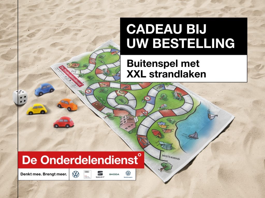 Zomercampagne 2023 - Strandlaken XXL met spel